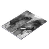 ELEPHANT COUPLE NOTITIEBOEK (Linkerzijde)