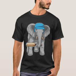 Elephant Cricket Cricket bat T-shirt