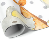 Elephant Cub Cute Nursery Baby Gift New Born Cadeaupapier (Rol Hoek)