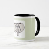 Elephant Cup Mok (Voorkant rechts)