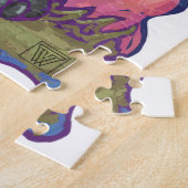 Elephant Custom Birthday Puzzle Legpuzzel (Zijkant)