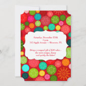 Elephant Custom Holiday Party uitnodigingen (Voorkant)