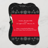 Elephant Custom Holiday Party uitnodigingen (Voorkant / Achterkant)