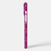 Elephant damask paars red iphone Case-Mate iPhone case (Achterkant / Links)