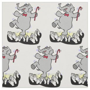 Elephant Dancing for Crowd ANY COLOR Stof