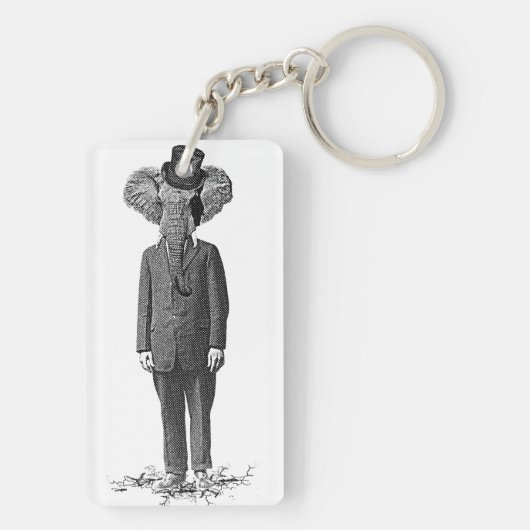 Elephant dandy sleutelhanger (achterkant)