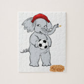 Elephant Decorative Jigzaag Puzzle Legpuzzel (Verticaal)