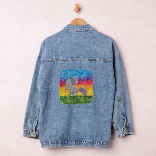 Elephant Denim Jacket (Hangar)