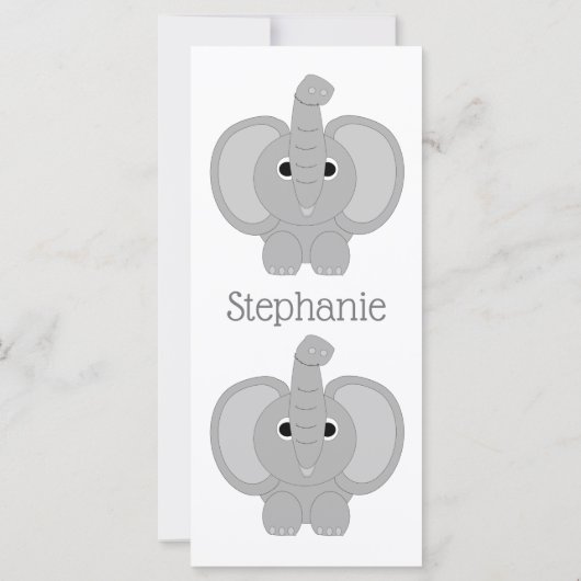 Elephant Design Bladwijzer (Achterkant)