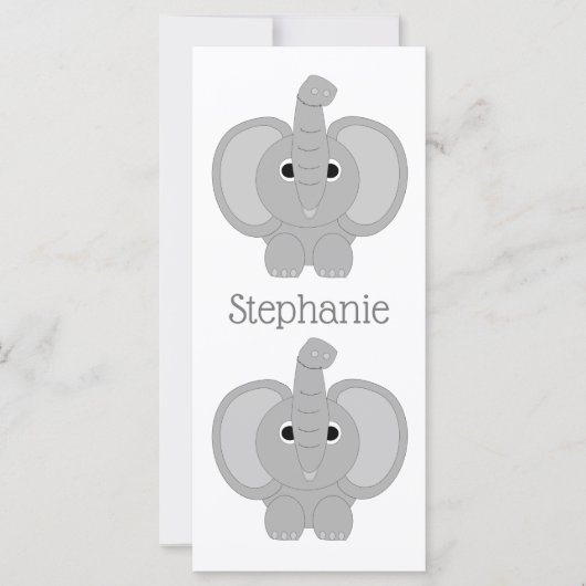 Elephant Design Bladwijzer (Voorkant)