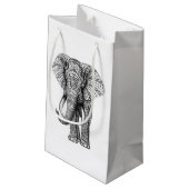 Elephant Design Cadeaus Klein Cadeauzakje (Achterkant Gekanteld)