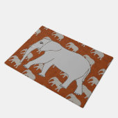 Elephant Design on Doormat Deurmat (Schuin)