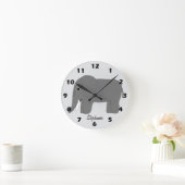 Elephant Design Personalised Ronde Klok (Huis)