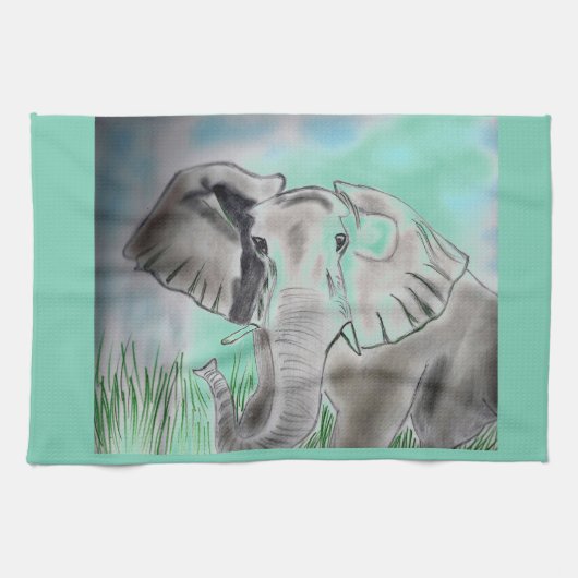 Elephant Design Place mat Theedoek (Horizontaal)