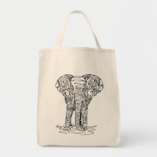 Elephant Design "Thembo" Tote Bag (Voorkant)
