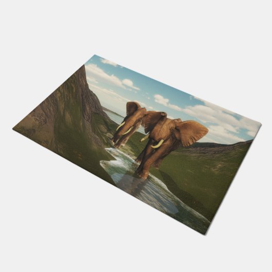 Elephant Deurmat (Schuin)