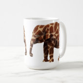 Elephant die denkt dat het een Giraffe is Koffiemok (Voorkant rechts)