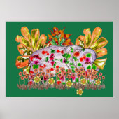 Elephant Digital Art Poster (Voorkant)