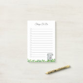 Elephant Dingen om post-it nota's te doen Post-it® Notes (Op bureau)