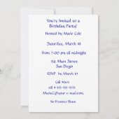 Elephant & Donkey ARGUING vecht niet tegen stemmen Kaart (Achterkant)