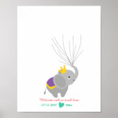 Elephant douchevoorbeeld poster (Voorkant)