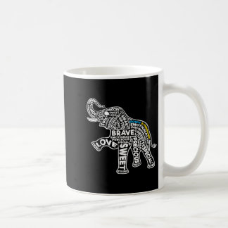 Elephant Down Syndroom Dag Sensibilisatie Motivati Koffiemok