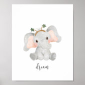 Elephant Dream Nursery Poster (Voorkant)
