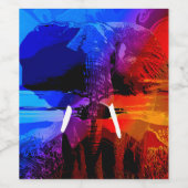 Elephant Dream Wine Label Wijn Etiket (Enkel label)