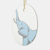 Elephant Dreams Pendant Keramisch Ornament (Links)