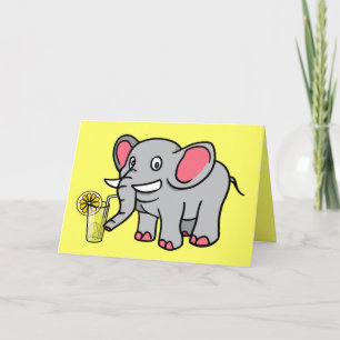 Elephant Drink limonade Support Kaart