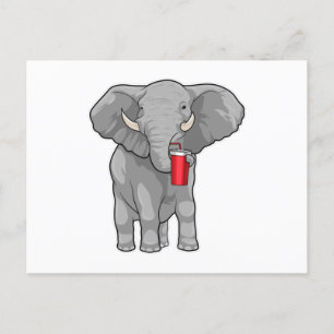 Elephant Drink mok Briefkaart