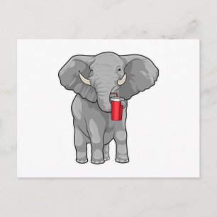 Elephant Drink mok Briefkaart