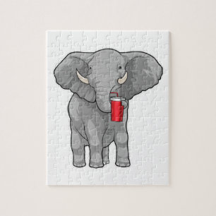 Elephant Drink mok Legpuzzel