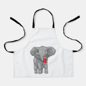 Elephant Drink mok Schort (Voorkant)