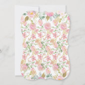 Elephant Drive beroemd gemaakt door Baby shower Pa Kaart (Achterkant)