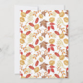 Elephant drive by Baby shower parade Invision Kaart (Achterkant)