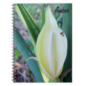 Elephant Ear Bloom Foto personaliseren Notitieboek (Voorkant)