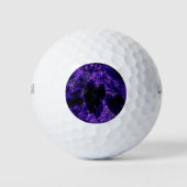 Elephant Ear Leaf Deepest Paars Golfballen (Voorkant)