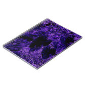 Elephant Ear Leaf Deepest Paars Notitieboek (Linkerzijde)