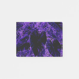 Elephant Ear Leaf Deepest Paars Post-it® Notes