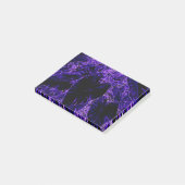 Elephant Ear Leaf Deepest Paars Post-it® Notes (Schuin)