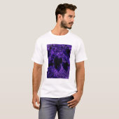 Elephant Ear Leaf Deepest Paars T-shirt (Voorkant volledig)