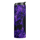 Elephant Ear Leaf Deepest Paars Thermosbeker (Gedraaid links)