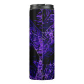 Elephant Ear Leaf Deepest Paars Thermosbeker (Achterkant)