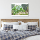 Elephant Ear Plant Canvas Afdruk (Insitu (Slaapkamer))