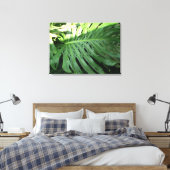 Elephant Ear Plant Canvas Print (Insitu (Slaapkamer))