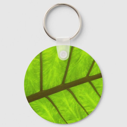 Elephant Ear Taro Key Ring Sleutelhanger (Voorkant)