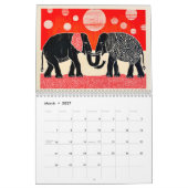 Elephant Echo – A Year of Color & Spirit Kalender (Mar 2027)