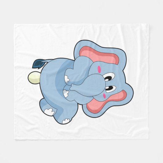 Elephant Egg Fleece Deken (Voorkant (Horizontaal))