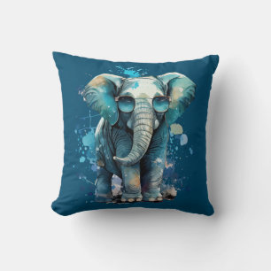 Elephant Elegance Kussen